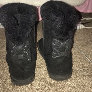 warm and fuzzy booties